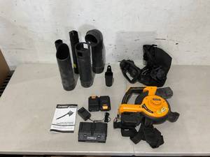 lot 562 image: Worksite V2x20V MAX BRUSHLESS CORDLESS BLOWER VACUUM