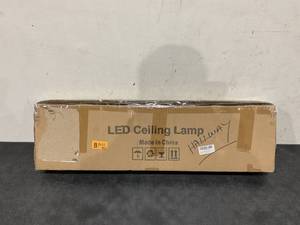 lot 382 image: Tioolo Modern LED Linear Ceiling Light Dimmable with Remote Control
