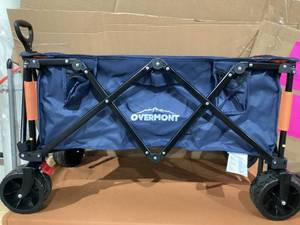 lot 201 image: Overmont Collapsible All-Terrain Wagon Cart
