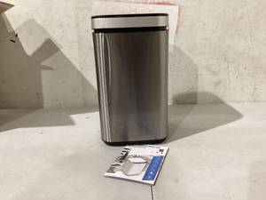 lot 485 image: Ninestars Sensor Opening 60 Liter Garbage Bin