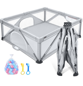 lot 22 image: ANGELBLISS Baby Playpen, Foldable