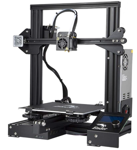 lot 25 image: Ender 3 V2 Upgraded 3D Printer with Silent Motherboard Resume Printing