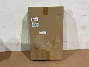 lot 193 image: GJEASE Large Pet Rolling Carrier with Wheels for Up to 35 LBS