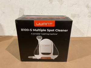 lot 55 image: UWANT Portable Carpet & Upholstery Cleaner Machine