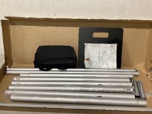 lot 286 image: Pipe and Drape Backdrop Stand Kit 8ft x 10ft