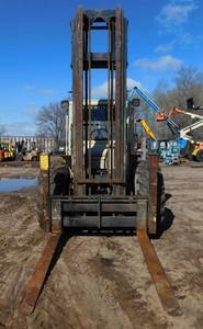 1999 Ingersoll Rand 708G 2WD Tractor Lift w Cab