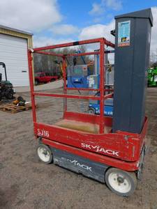 2014 SkyJack SJ16 Vertical Mast Lift