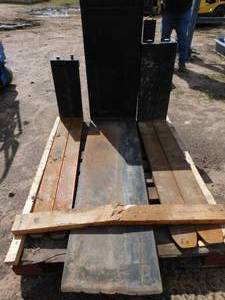 3 - Sets of Used Forklift Forks - D, E, F