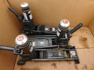 3 - Used 8000lb Forklift Jacks - D, E, F