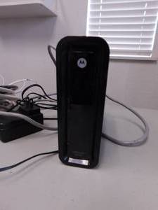 Motorola Router & Misc. Cable