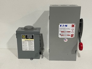 lot 82 image: Electrical Disconnect Boxes