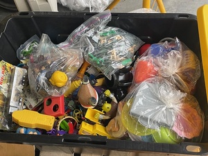 lot 93 image: Tote Full of Toys