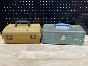 lot 7 image: Tackle Boxes Vintage