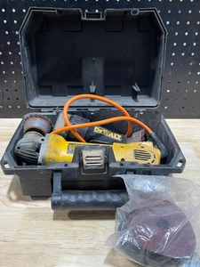 lot 11 image: Dewalt Corded Angle Grinder