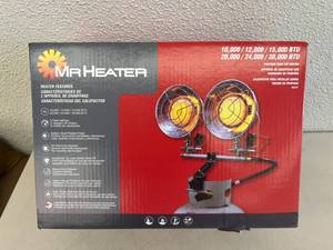 lot 6 image: Mr. Heater Propane Tank Top Heater