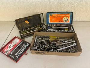 lot 54 image: Socket Sets, Sockets & Ratchets