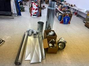 lot 98 image: Assorted Duct Work