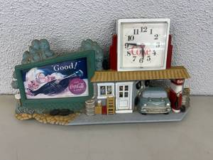 lot 105 image: Coke Artwork Clock