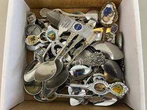 lot 113 image: Souvenir Spoons