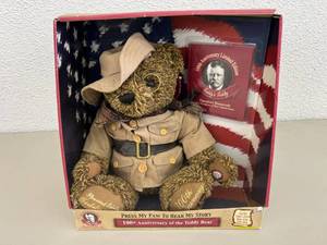lot 115 image: 100th Anniversary Teddy  Bear (Theodore Roosevelt) - Works