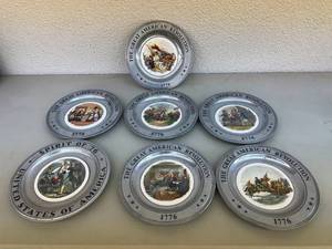 lot 131 image: The Great American Revolution Plates