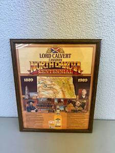 lot 136 image: Lord Calvert Canadian ND Centennial Artwork