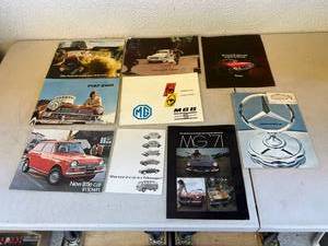 lot 241 image: Vintage Automobile Brochures