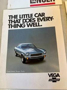 lot 242 image: Vintage Automobile Brochures