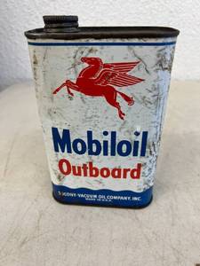 lot 248 image: Mobiloil Outboard Can
