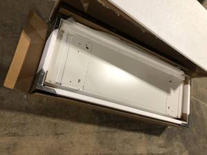 lot 2 image: 35.55 in. W x 52.75 in. H x 15.86 in. D 4-Drawer Metal Lateral File Garage Storage Freestanding Cabinet in White  Customer Returns See Pictures