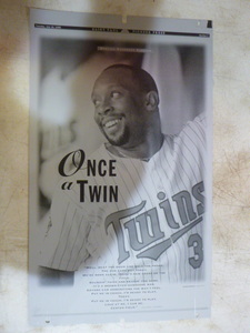 Kirby Puckett Printers Plate