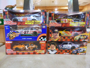 6 NASCAR Die-Cast Cars