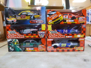 6 NASCAR Die-Cast Cars