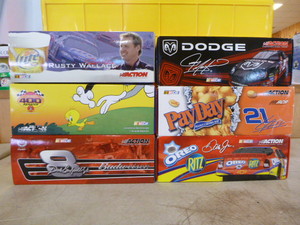 6 NASCAR Die-Cast Cars