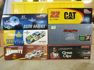 6 NASCAR Die-Cast Cars