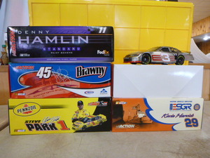 5 NASCAR Die-Cast Cars