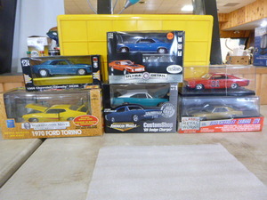 6 Die-Cast Muscle Cars