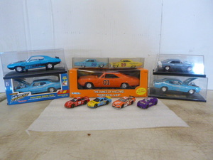 Assorted Sizes of Die-Cast Muscle Cars and Matchbox Cars