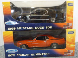 2 Die-Cast Muscle Cars