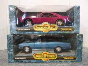 2 Die-Cast Muscle Cars