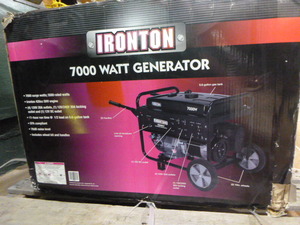 Ironton 7000 Watt Generator