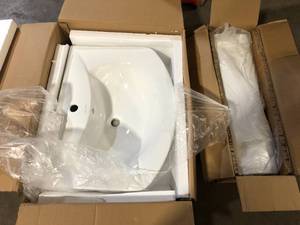 Swiss Madison Sink and Pedestal Customer Returns See Pictures