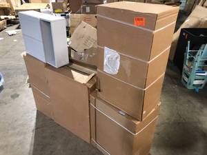  Lot of Assorted Cabinets and Furniture Various Models and Conditions   Customer Returns See Pictures
