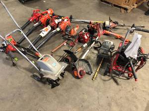 Lot of Assorted Lawn Care Items Various Models and Conditions  Customer Returns See Pictures