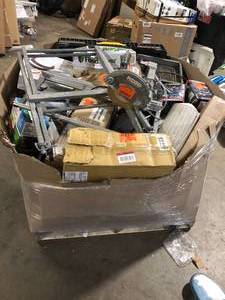 Gaylord of Mixed Assorted Tools and Hardware and Misc Items Various Models and Conditions  Customer Returns See Pictures