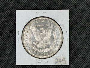 1881-S Morgan Silver Dollar Marked MS64 When Purchased