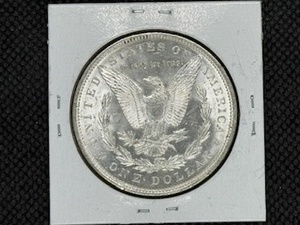 1890 Morgan Silver Dollar Marked MS64 When Purchased