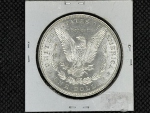 1896 Morgan Silver Dollar Marked MS64 When Purchased