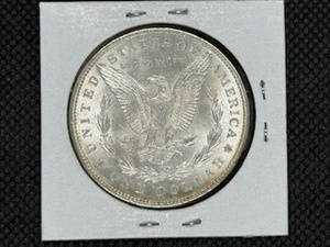 1897 Morgan Silver Dollar Marked MS65 When Purchased