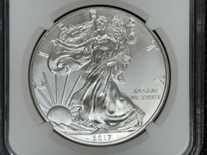 2017-P American Silver Eagle NGC MS69